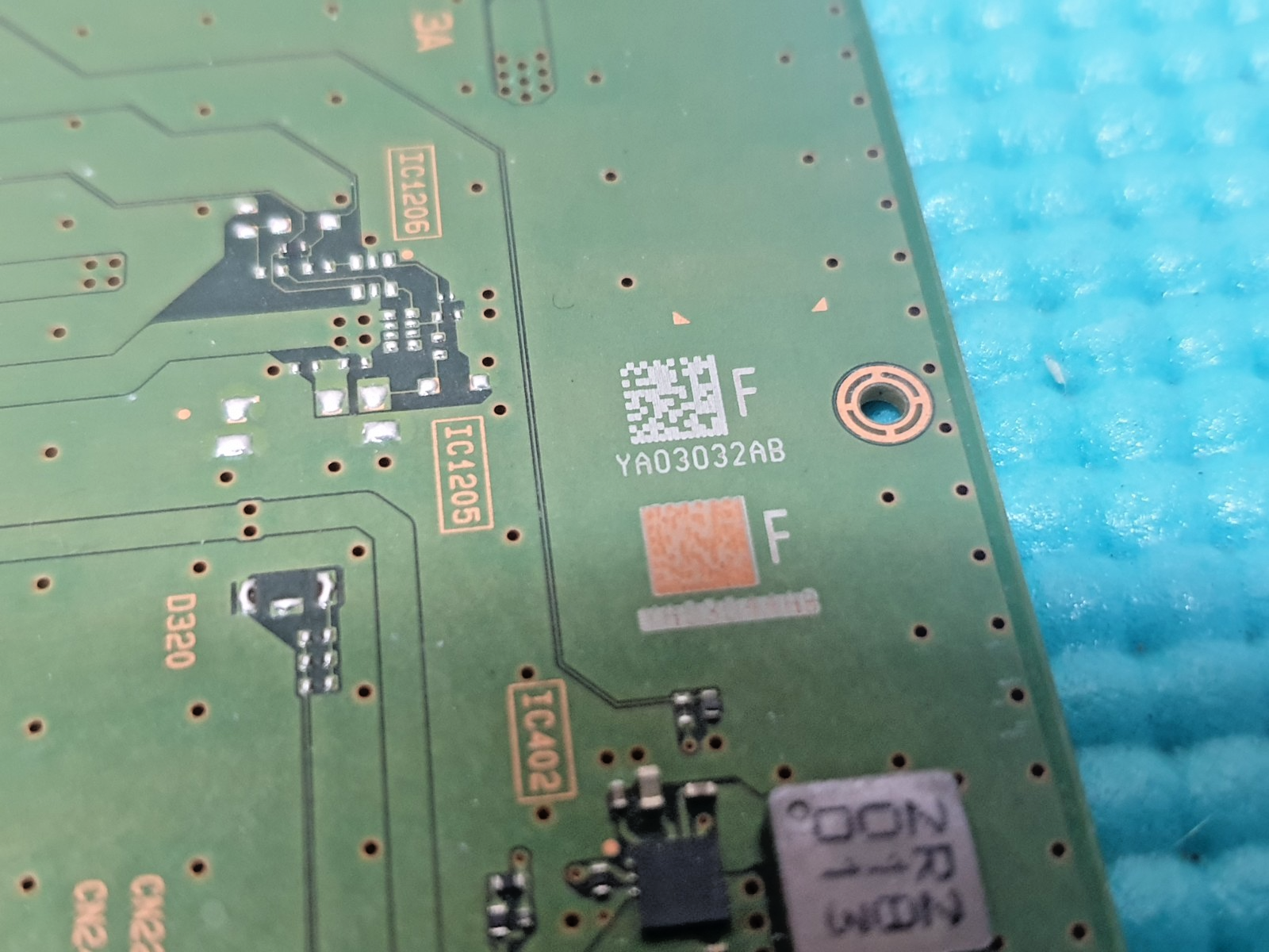 MAIN AV BOARD MB SONY KD-55XF9005 LED TV 1-983-249-31 YA03032AB SCREE:LMY550FF04 - Image 3