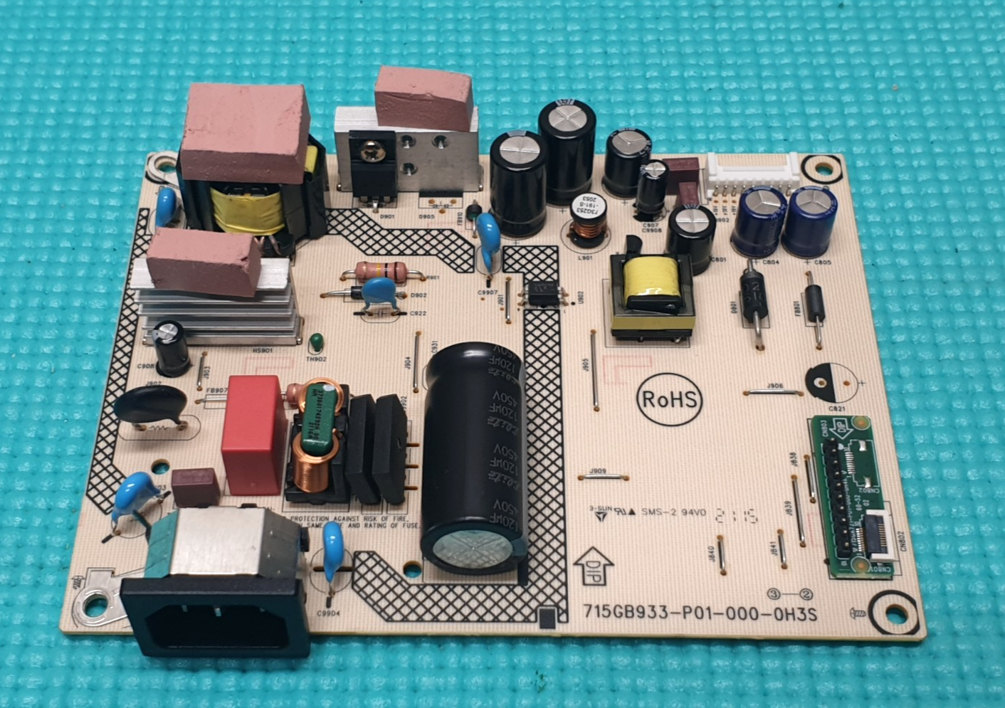 POWER SUPPLY PSU FOR HP HSD-0101-A HSD-0102-A LCD TV 715GB933-P01-000-0H3S