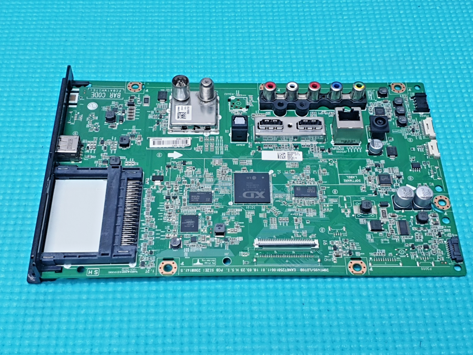 MAIN AV BOARD MB LG 24TL510S-PZ TV EAX672581 06(1.0) EBT64558027 SCREEN:V236BJ1