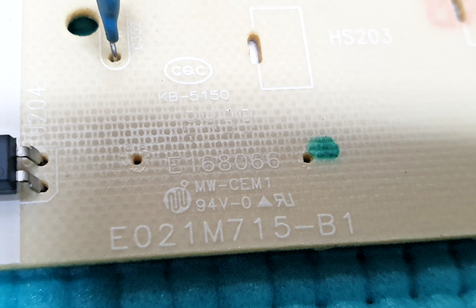 POWER SUPPLY PSU POLAROID P50UR1313U 50" LED TV E021M715-B1 TV4302-ZC02-01 - Image 2