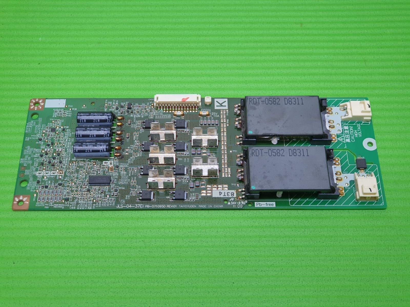 INVERTER BOARD FOR PANASONIC TX-37LXD85 37" LED TV JLS-04-37EI PB-071095D REV:01 - Image 2