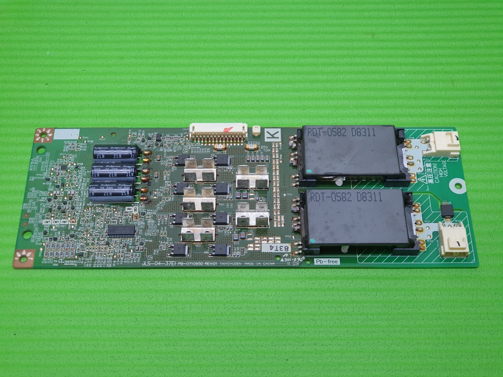 INVERTER BOARD FOR PANASONIC TX-37LXD85 37" LED TV JLS-04-37EI PB-071095D REV:01 - Image 3