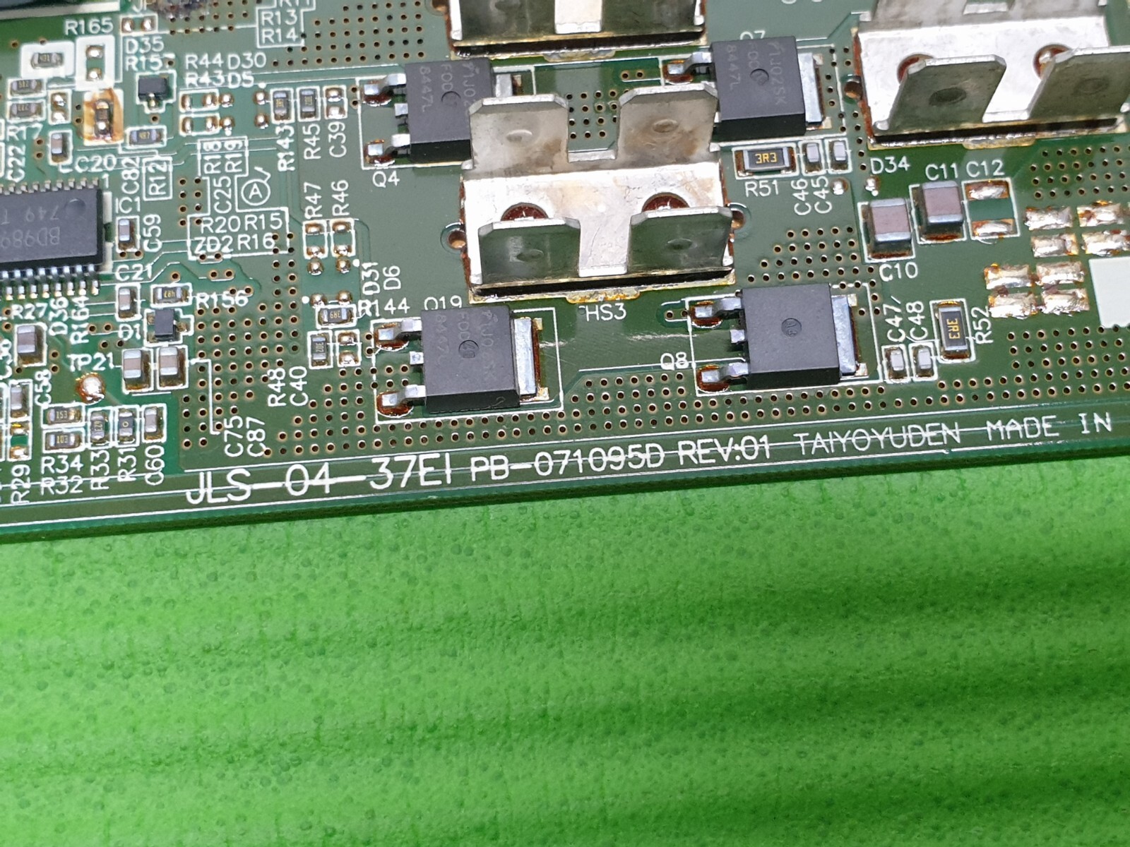 INVERTER BOARD FOR PANASONIC TX-37LXD85 37" LED TV JLS-04-37EI PB-071095D REV:01 - Image 4