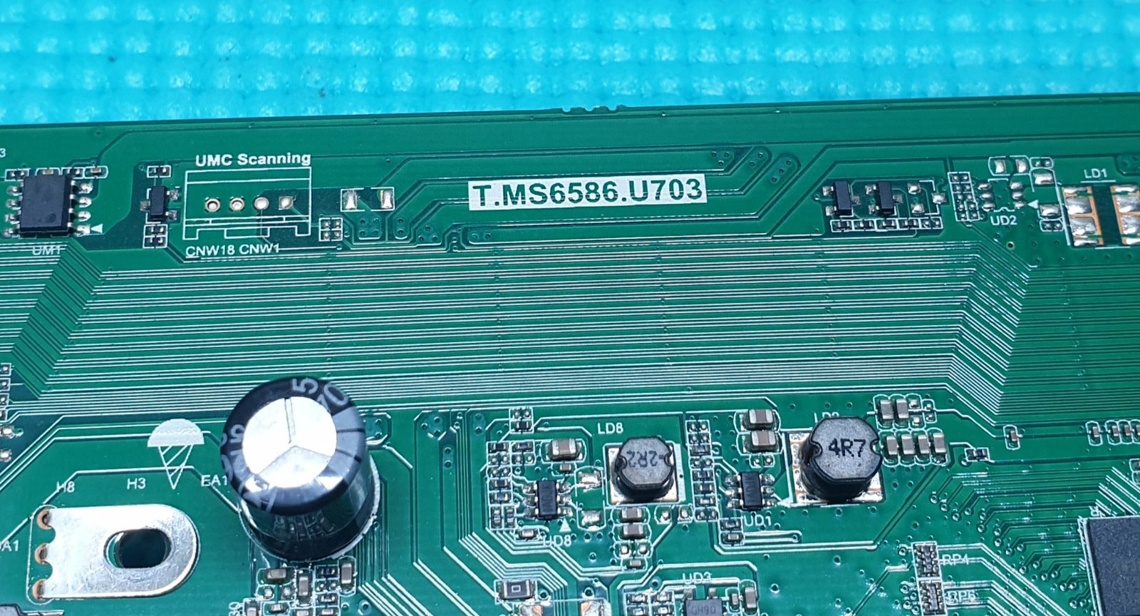 MAIN AV BOARD MB SHARP 65BJ5K LED TV T.MS6586.U703 A19126932 SCREEN:LSC650FN04 - Image 4