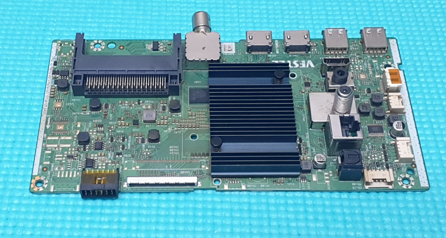 MAIN AV BOARD TOSHIBA 43UL2163DBC TV VESTEL 17MB180E 23768507 SCREEN:PT430GT01 - Image 2