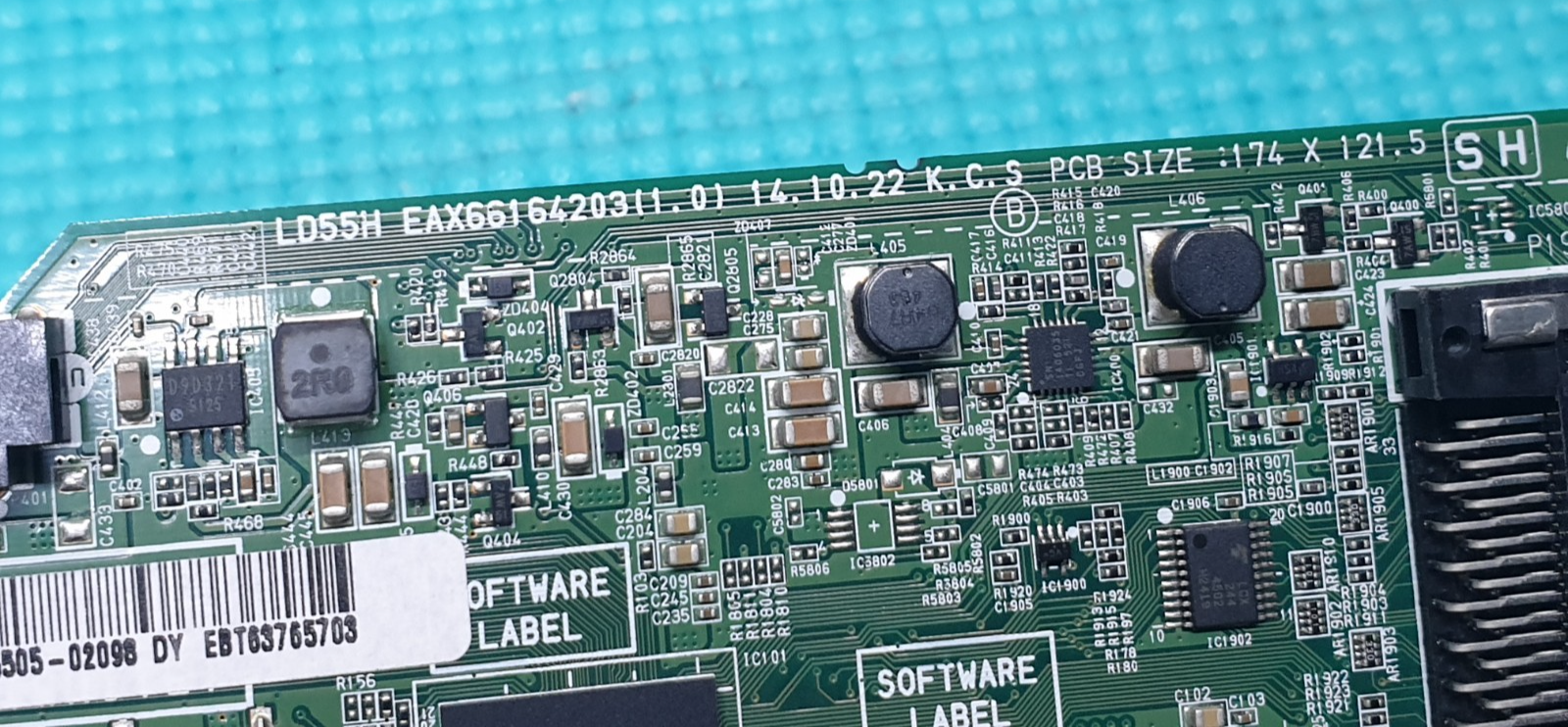 MAIN AV BOARD MB LG 50LF5610 LED TV EAX66164203(1.0) EBT63765703 SCREEN:LC500DUE - Image 4