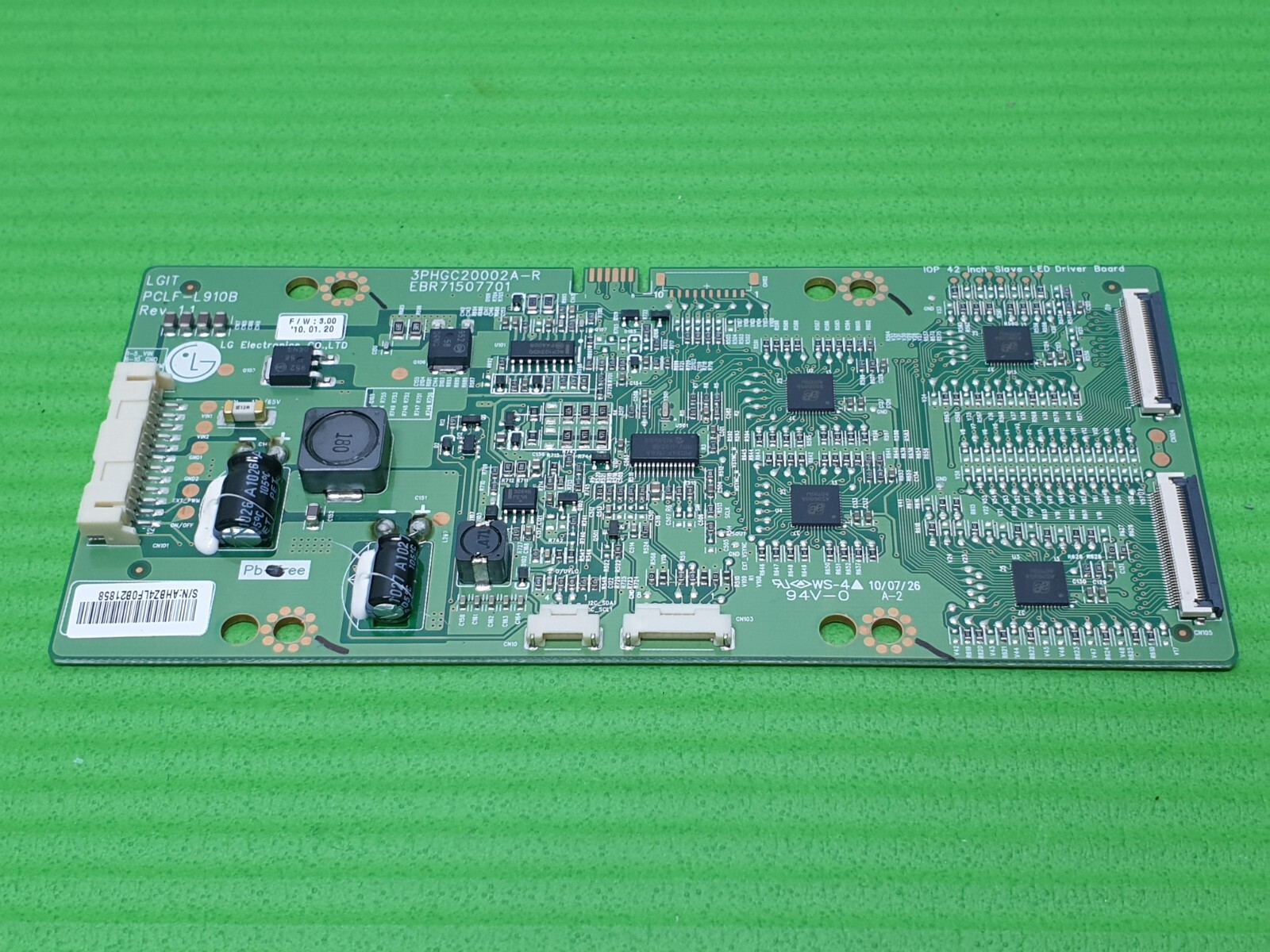 INVERTER BOARD FOR LG 42LE8500 42LE8800 42LE8900 42" LED TV EBR71507701