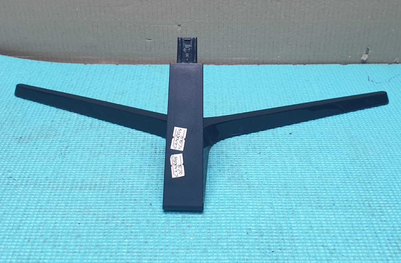 TABLETOP BASE ONLY SAMSUNG C24RG50FQ C24RG50FQU C24RG50FQR LED TV + SCREWS - Image 2