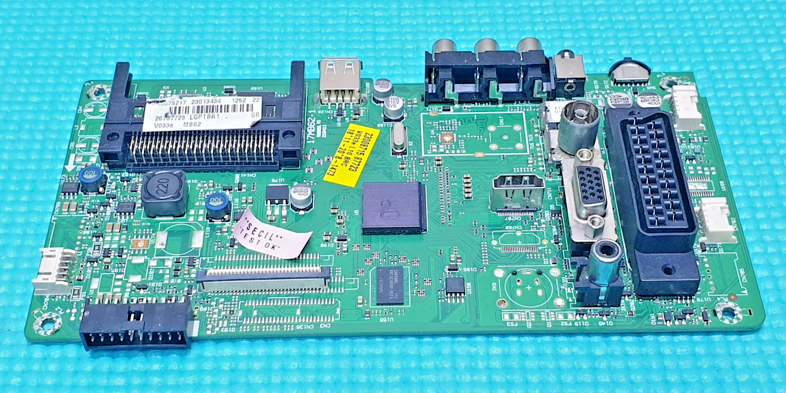 MAIN AV BOARD MB TECHNIKA 22-830 22'' LCD TV 17MB62-1 23008715 SCREEN:LC220WXE
