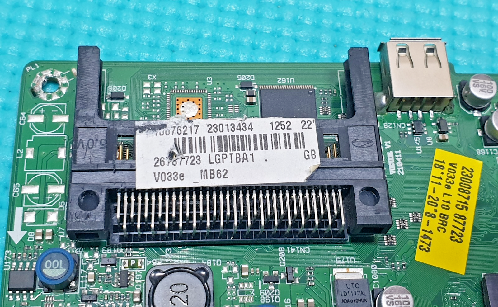 MAIN AV BOARD MB TECHNIKA 22-830 22'' LCD TV 17MB62-1 23008715 SCREEN:LC220WXE - Image 3