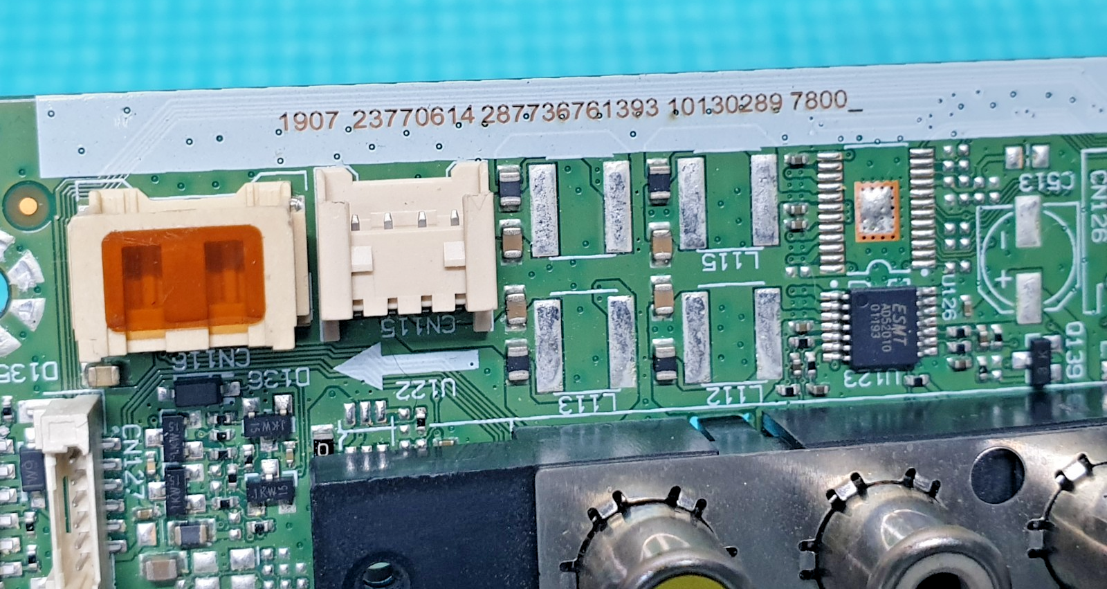 MAIN AV BOARD MB TOSHIBA 24WK3C63DB LED TV 17MB181TC 23770614 SCREEN:PT236AT02 - Image 4