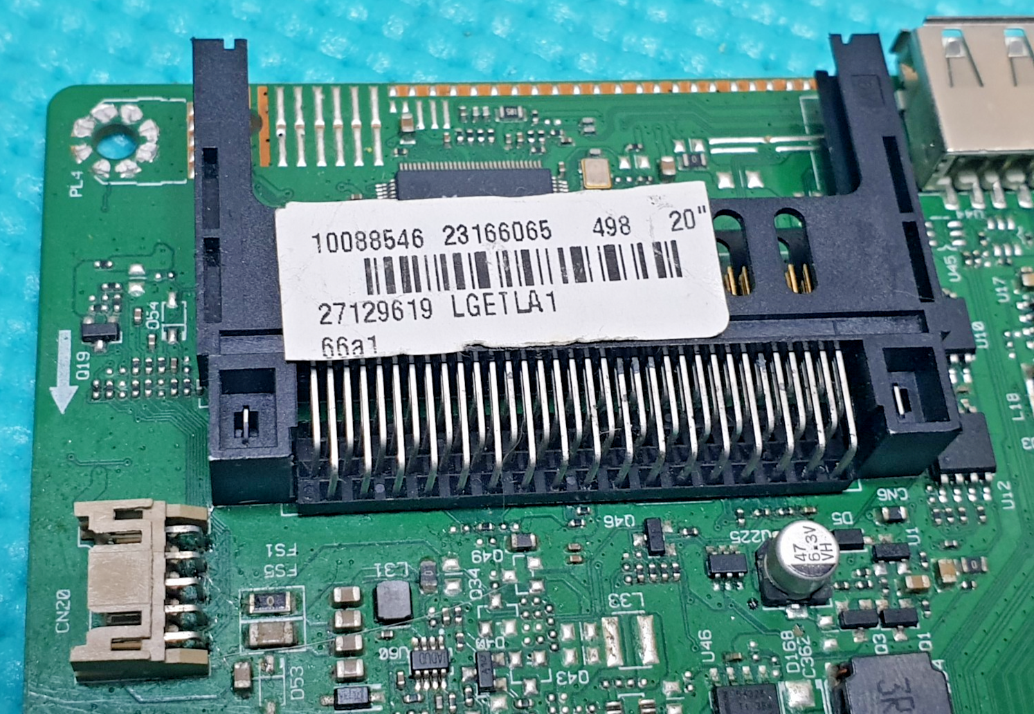 MAIN AV BOARD MB DIGIHOME 20265HDLEDDVD TV 17MB82S 23166065 SCREEN:LM195WD1 - Image 3