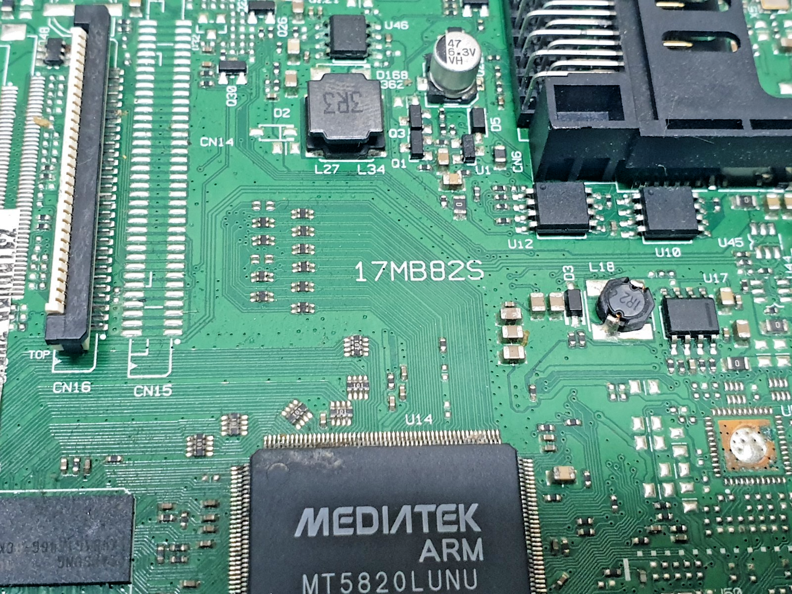 MAIN AV BOARD MB DIGIHOME 20265HDLEDDVD TV 17MB82S 23166065 SCREEN:LM195WD1 - Image 4