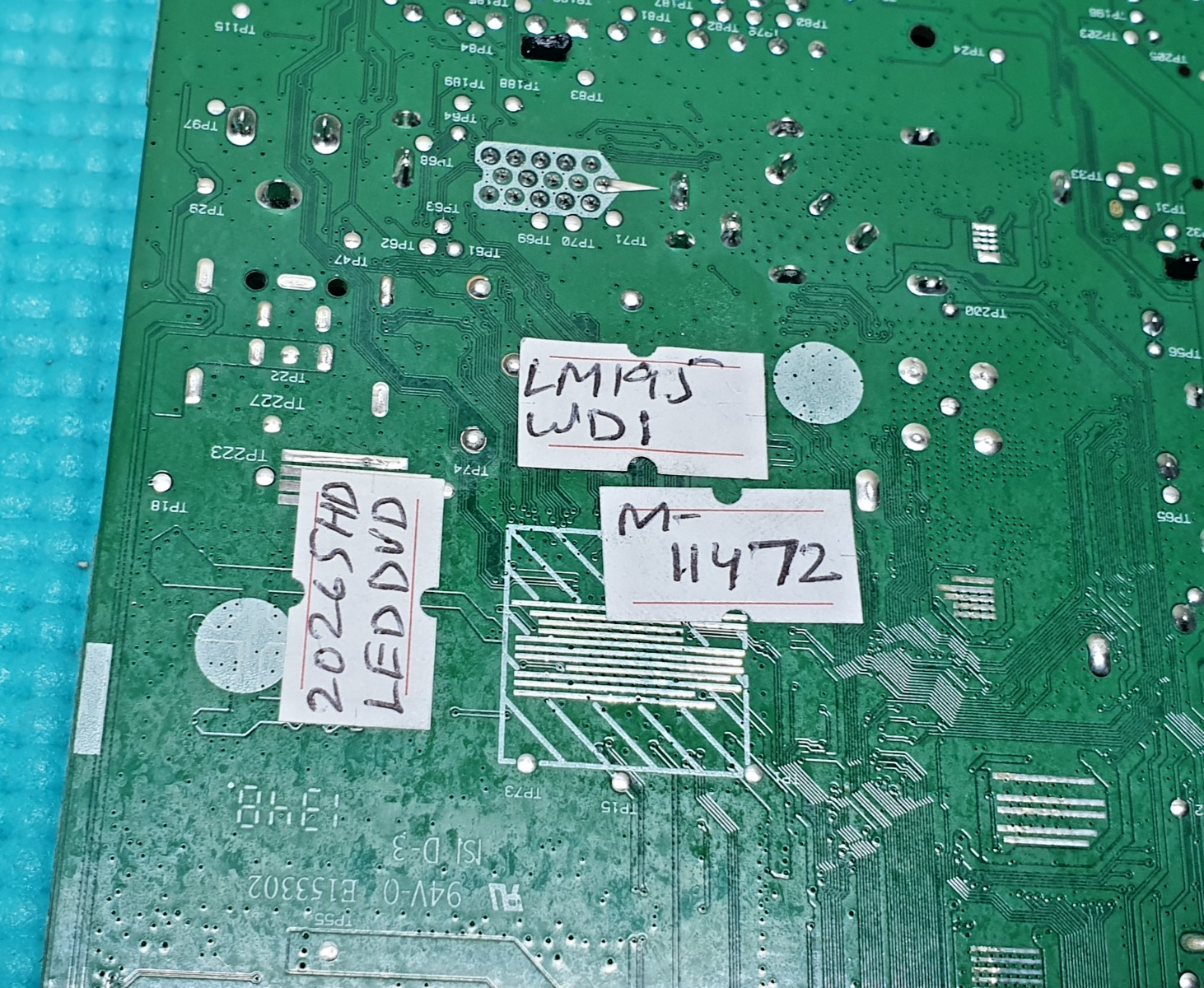 MAIN AV BOARD MB DIGIHOME 20265HDLEDDVD TV 17MB82S 23166065 SCREEN:LM195WD1 - Image 6