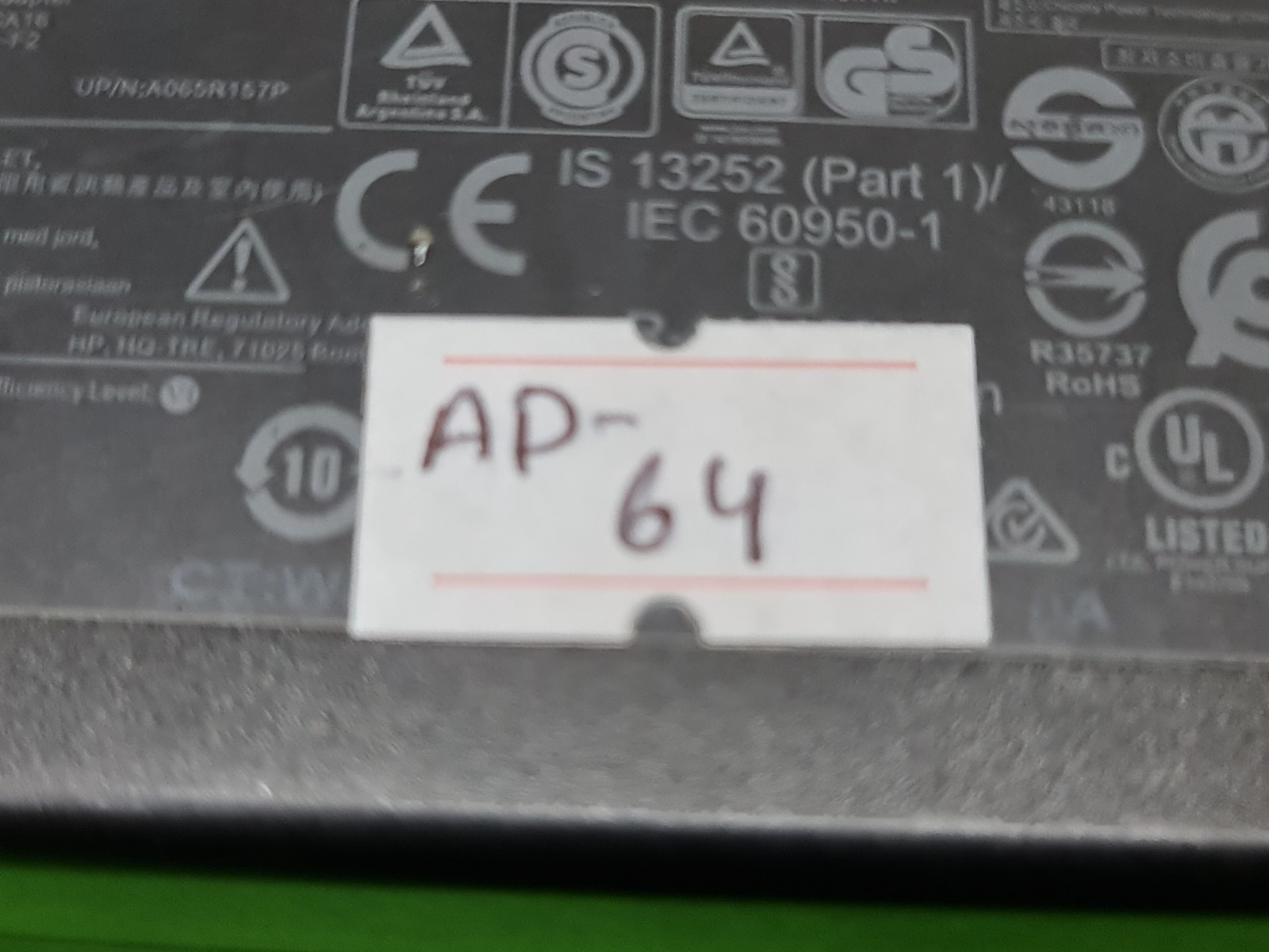 ORIGINAL GENUINE AC POWER SUPPLY CHARGER ADAPTER ROUND PIN HP 19.5V 3.33A 65W - Image 5