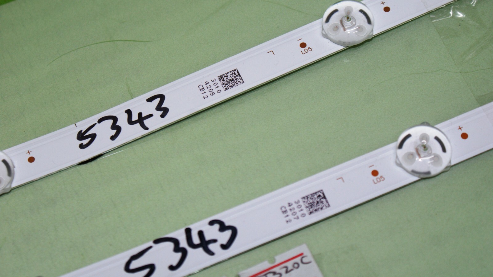 FULL LED BACKLIGHT STRIP SET FOR DLED32HDSB POLAROID P32FPA0119A 32" LED TV - Image 3