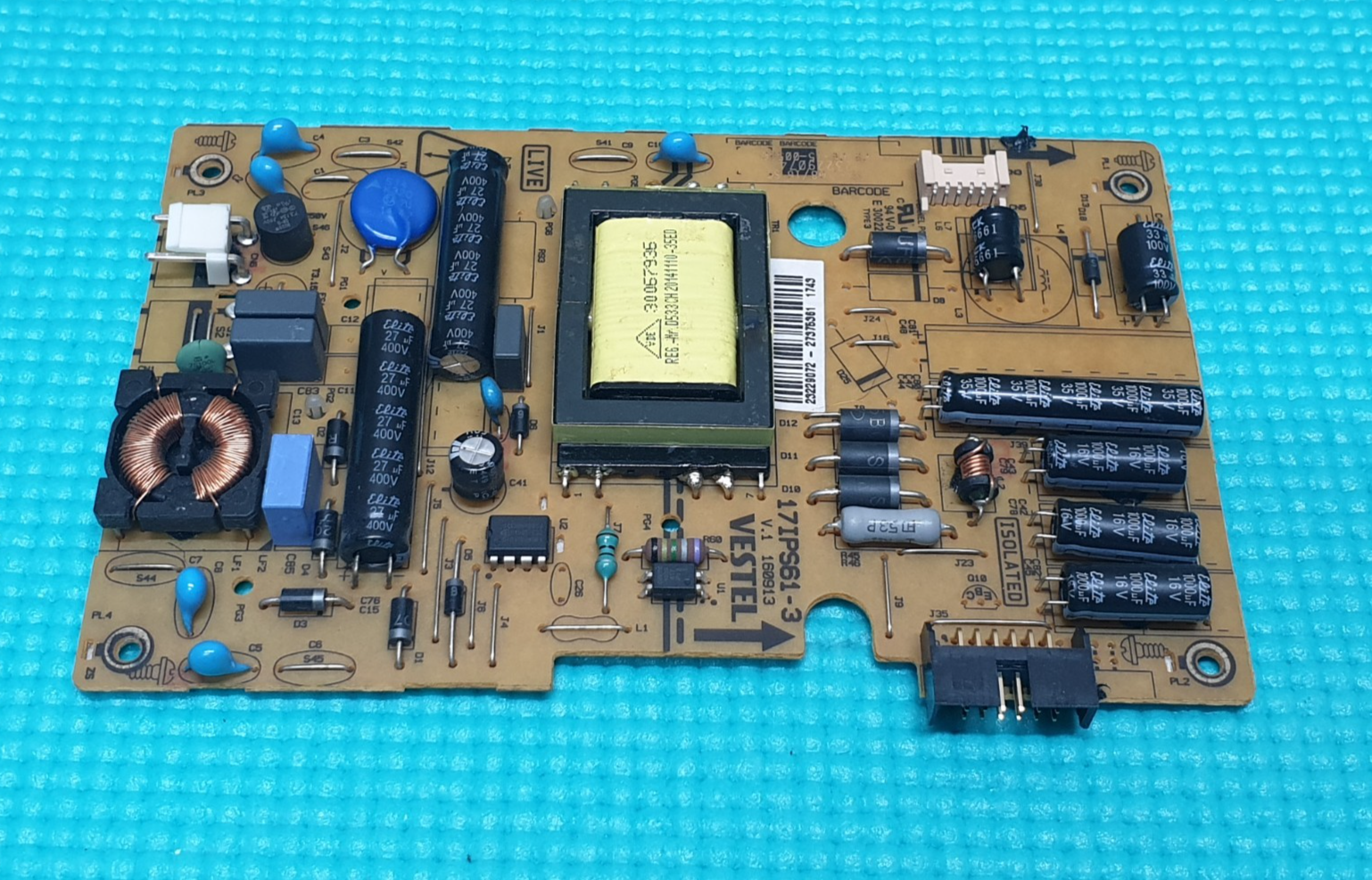 POWER SUPPLY PSU FOR POLAROID 3-24-LED-14 24" LED TV VESTEL 17IPS61-3 23229072
