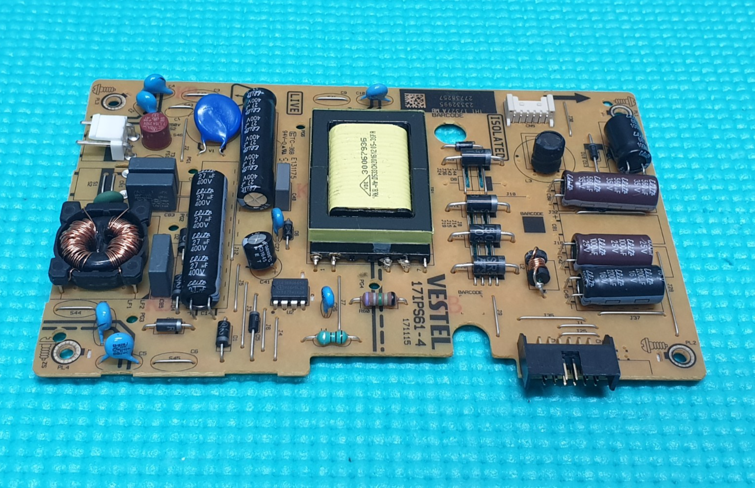 POWER SUPPLY PSU BUSH LED24265DVDCNTDFVP 24" TV VESTEL 17IPS61-4 171115 23332995