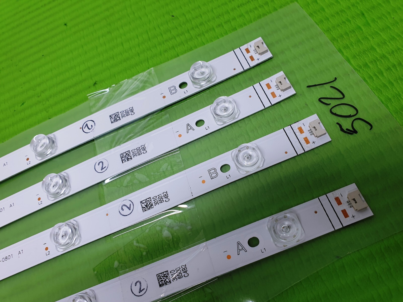 FULL LED BACKLIGHT SET FOR TOSHIBA 43UK4B63DB 43" LED TV RF-CF430012AE30-0801 - Image 5