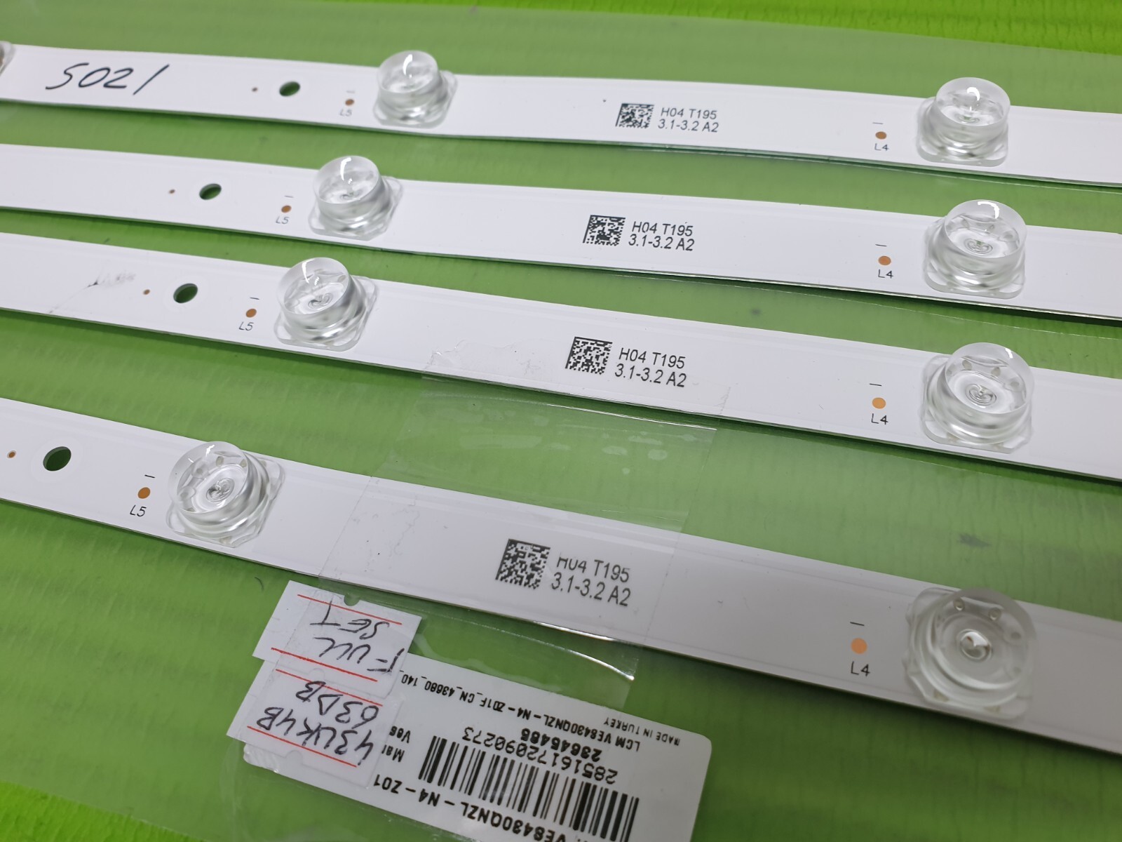 FULL LED BACKLIGHT SET FOR TOSHIBA 43UK4B63DB 43" LED TV RF-CF430012AE30-0801 - Image 6