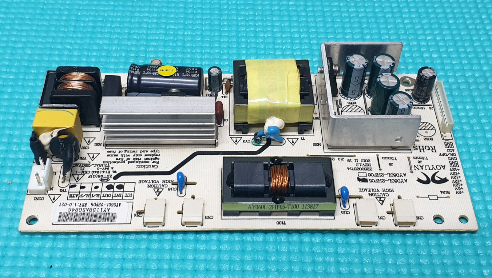POWER SUPPLY PSU FOR GOODMANS LD2412F2 24" LED TV AY060L-2HF05 REV:1.0