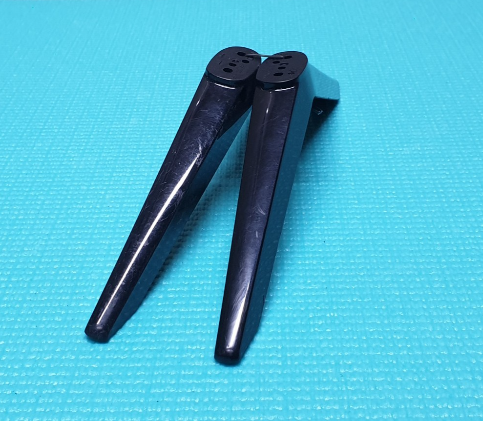 COMPLETE ORIGINAL BASE STAND FEET LEGS FOR TCL 43P610K 43P610 43" TV + SCREWS - Image 3