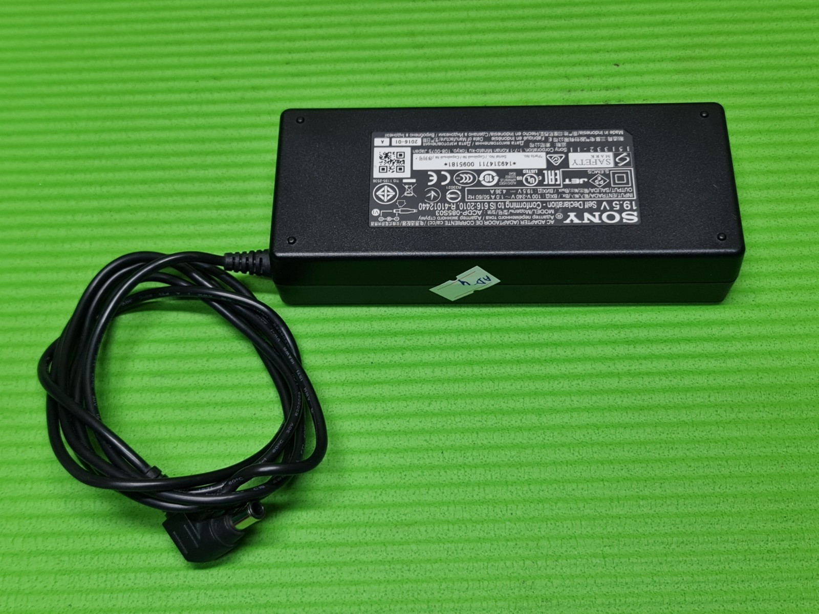 SONY ACDP-085S03 19.5V 4.36A 85W POWER ADAPTOR CHARGER FR SONY BRAVIA TV GENUINE - Image 5