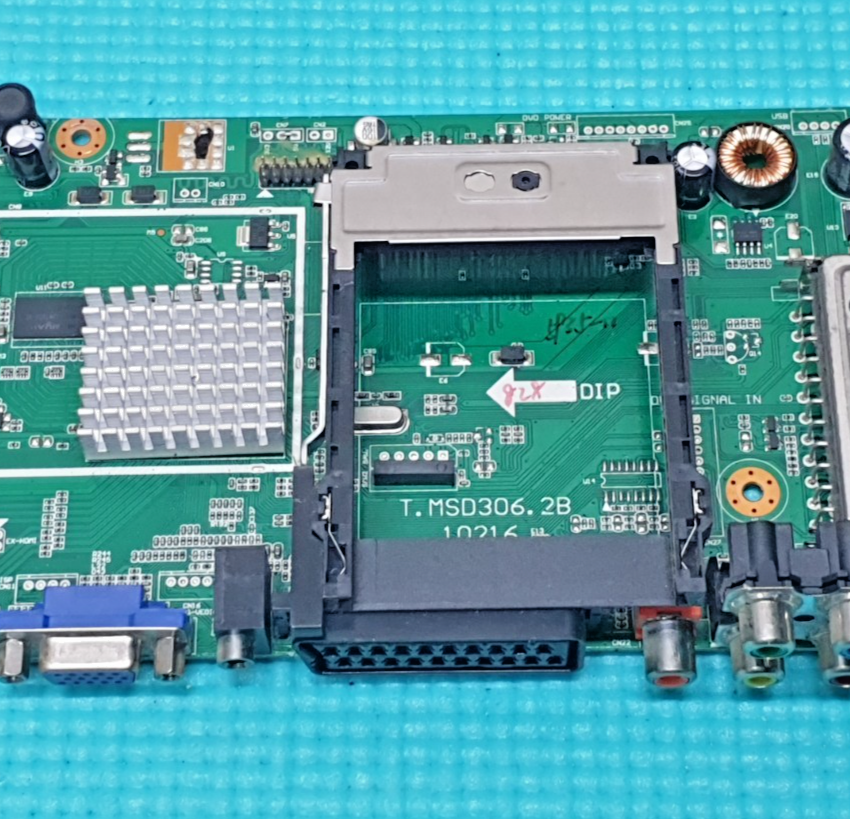 MAIN AV BOARD MB GOODMANS LD2412F2 24" LED TV T.MSD306.2B 10216 SCREEN:M236MWF1