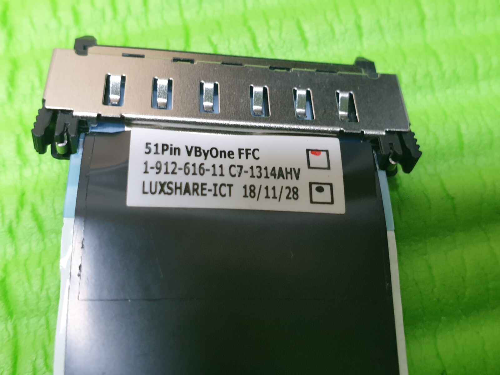 FLAT RIBBON CABLE FROM TCON LVDS BOARD TO MAIN BOARD FOR SONY KD-55XG8196 55" TV - Image 3