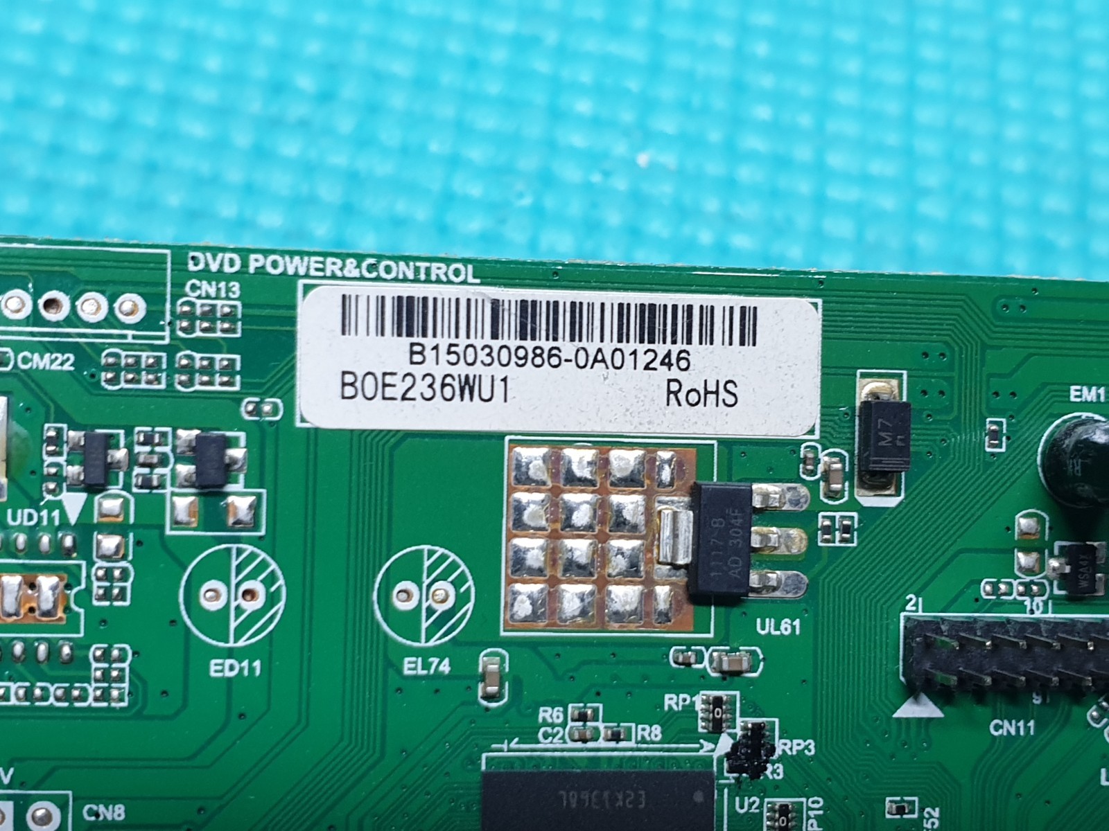 MAIN BOARD MB TECHNIKA 236/224I 236WU1 TV T.MSD309.B51 C13125 SCREEN:BOE236WU1 - Image 4