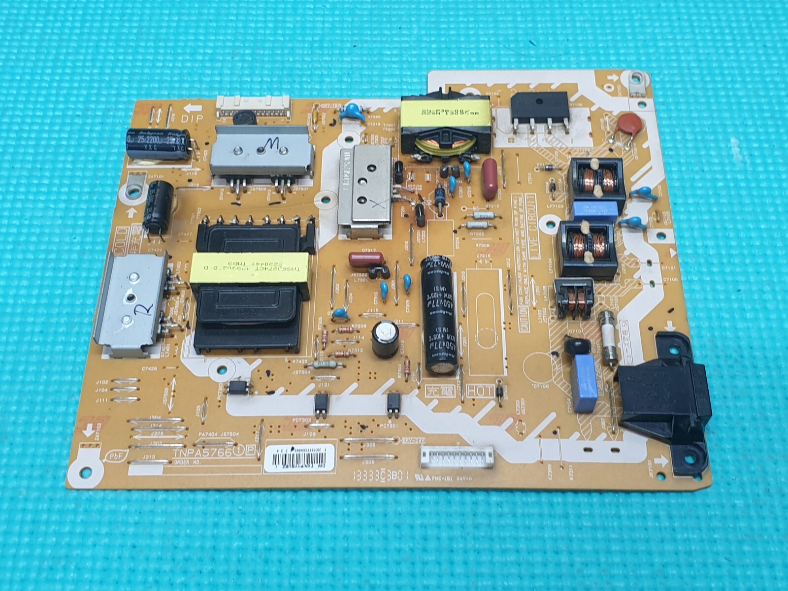 POWER SUPPLY BOARD PSU PANASONIC TX-L50ET60B 50" LED TV TXN/P1YBUEZ TNPA5766 1 P