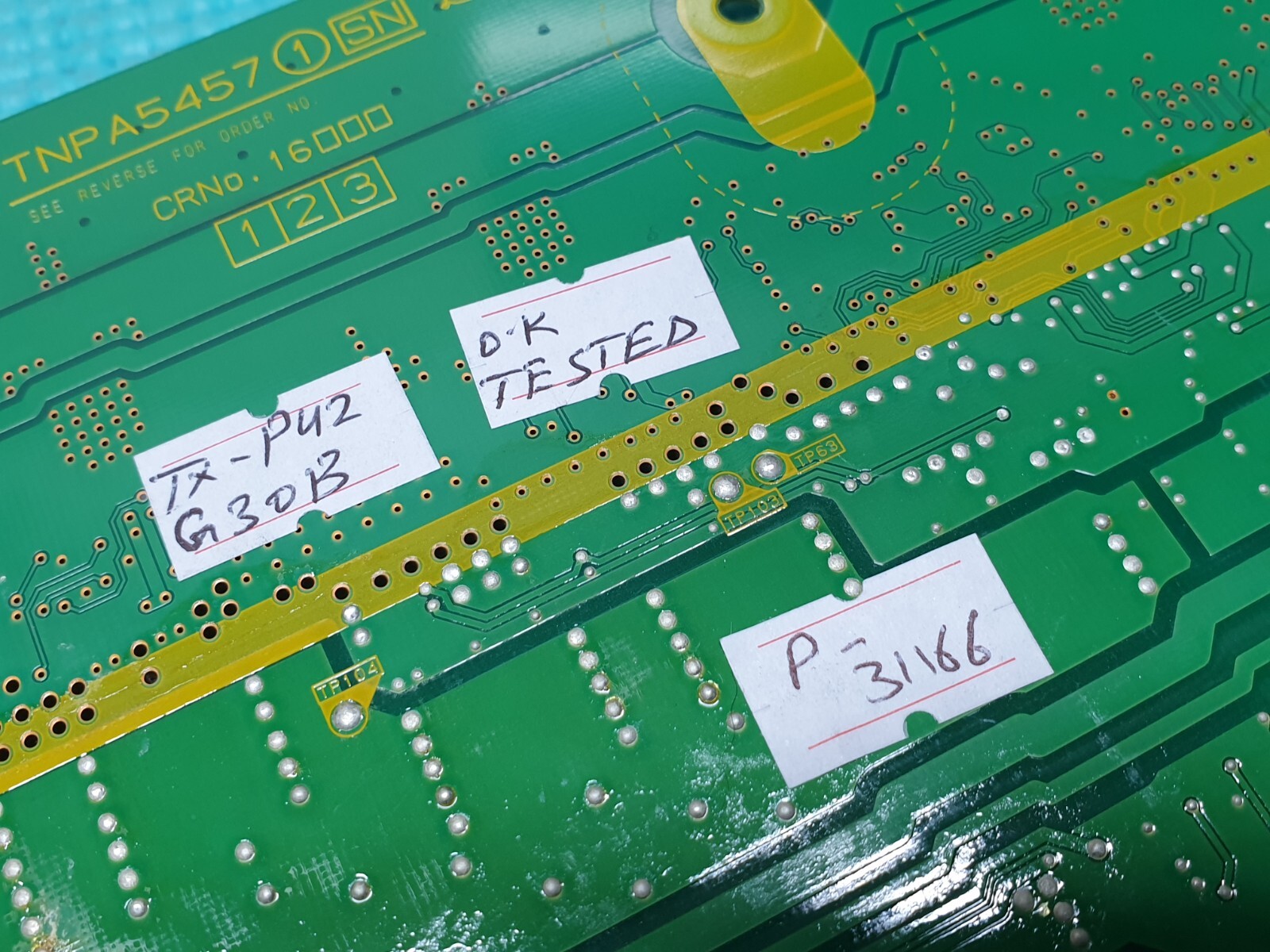 YSUS YMAIN BOARD PANASONIC TX-P42G30B 42" PLASMA TV TNPA5457 1 SN TXNSN1NHUA42 - Image 3