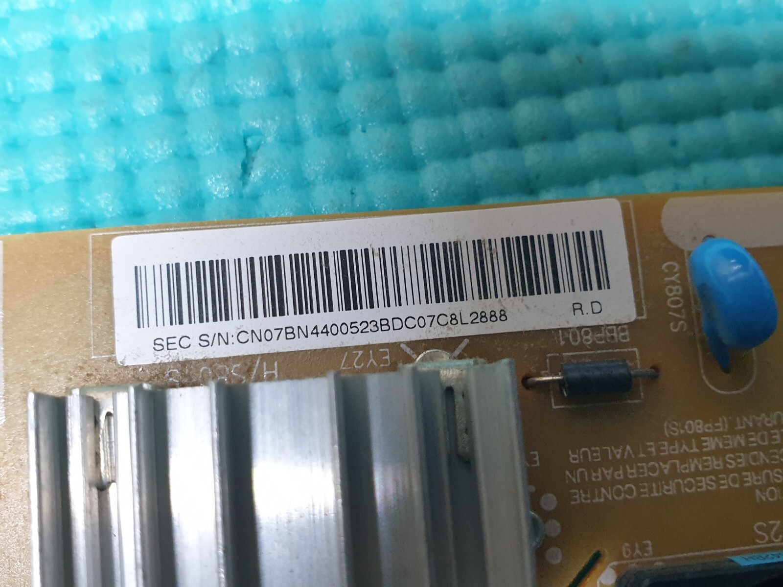 POWER SUPPLY BOARD PSU SAMSUNG UE55ES8000U LED TV BN44-00523B PD55B2Q_CDY - Image 4
