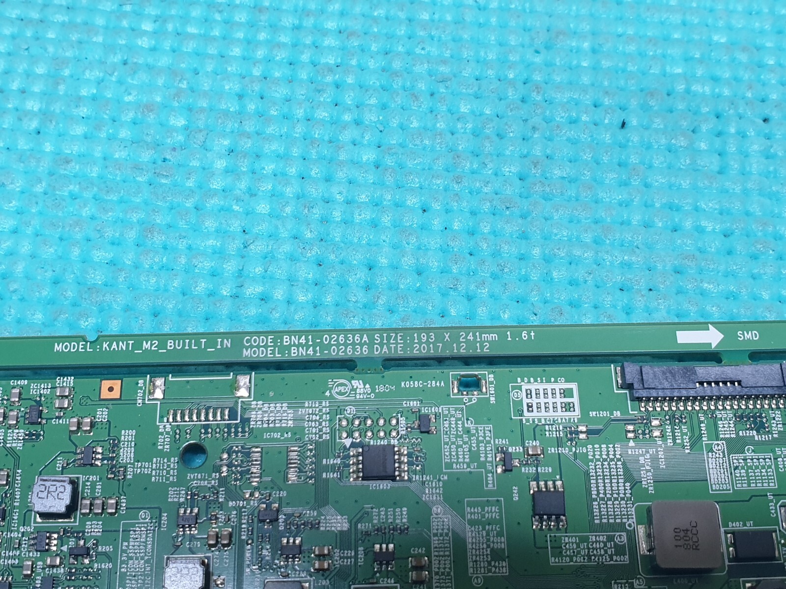MAIN BOARD MB SAMSUNG UE65NU8000T TV BN41-02636A BN94-12927B SCREEN:LSF650FF08 - Image 3