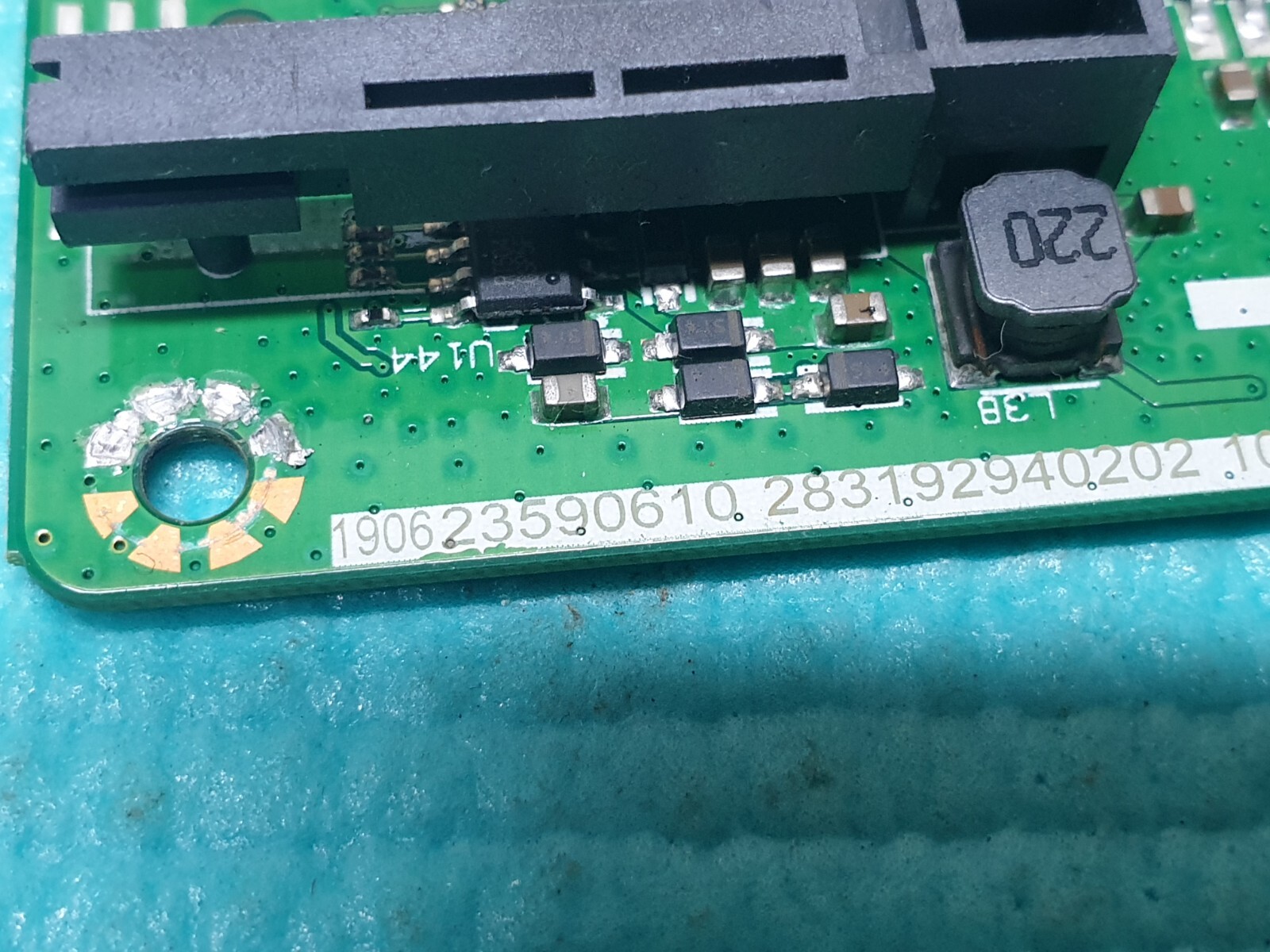 MAIN AV BOARD MB TOSHIBA 39L3863DB TV VESTEL 17MB211S 23590610 SCREEN:T390HV06 - Image 3