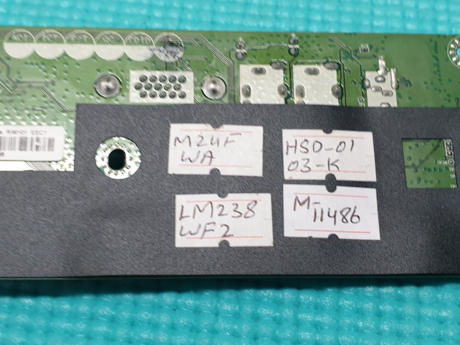 MAIN AV BOARD MB HP M24FWA HSD-01-03-K MONITOR R017122820823 SCREEN:LM238WF2 - Image 5