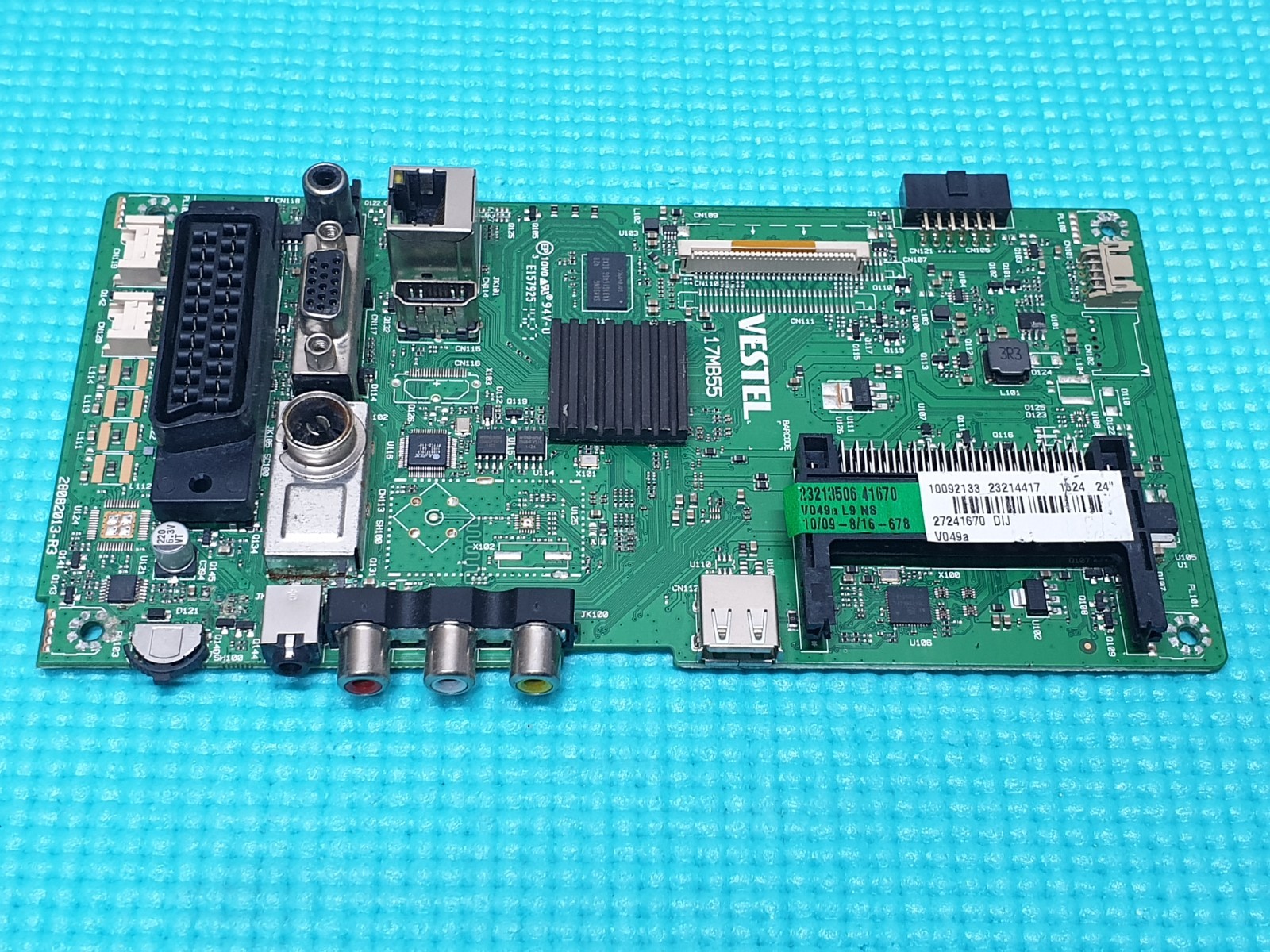 MAIN BOARD MB LAURUS PH24DVDLEDT2 LED TV VESTEL 17MB55 23214417 SCREEN:V236BJ1