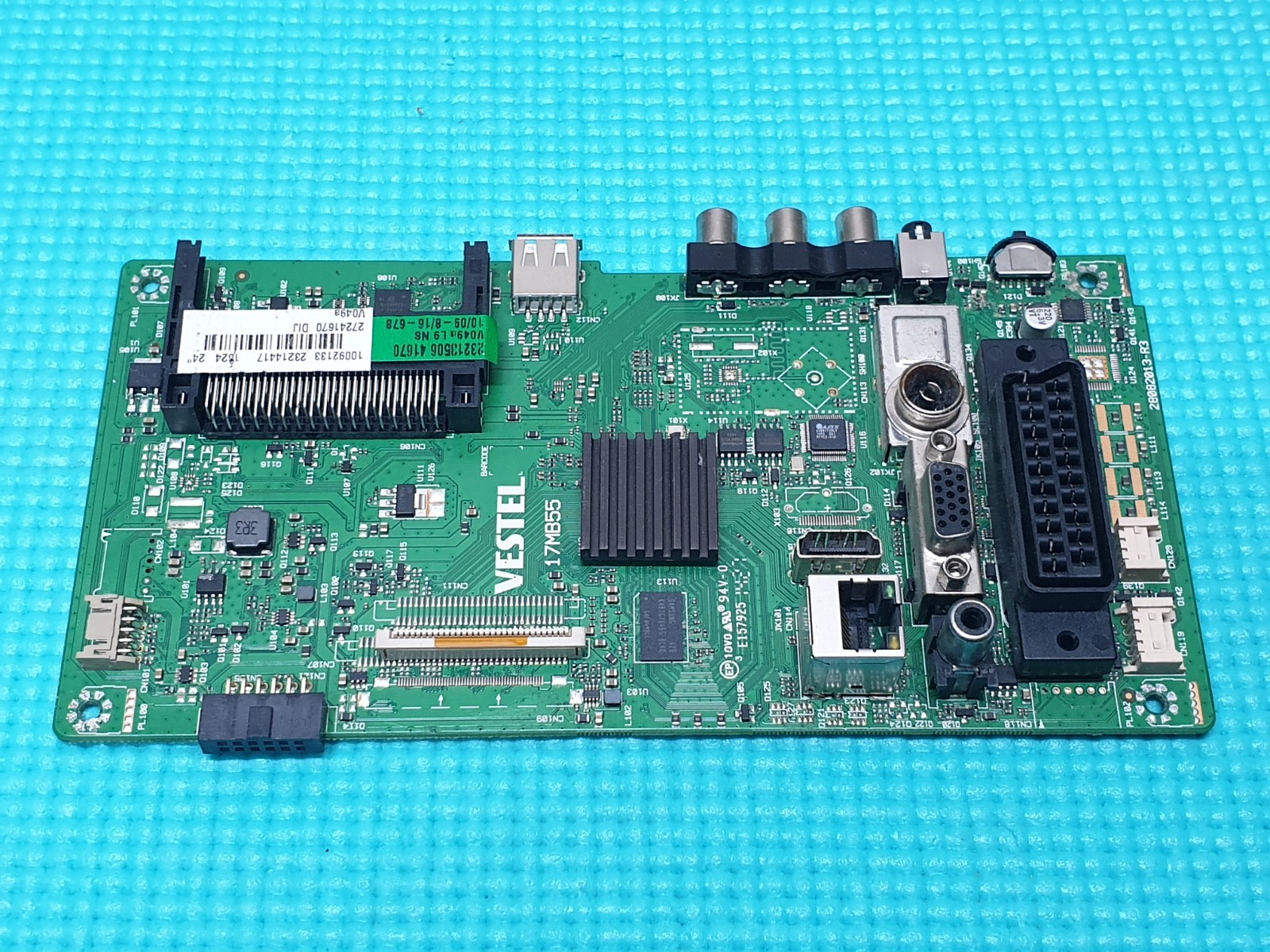 MAIN BOARD MB LAURUS PH24DVDLEDT2 LED TV VESTEL 17MB55 23214417 SCREEN:V236BJ1 - Image 2