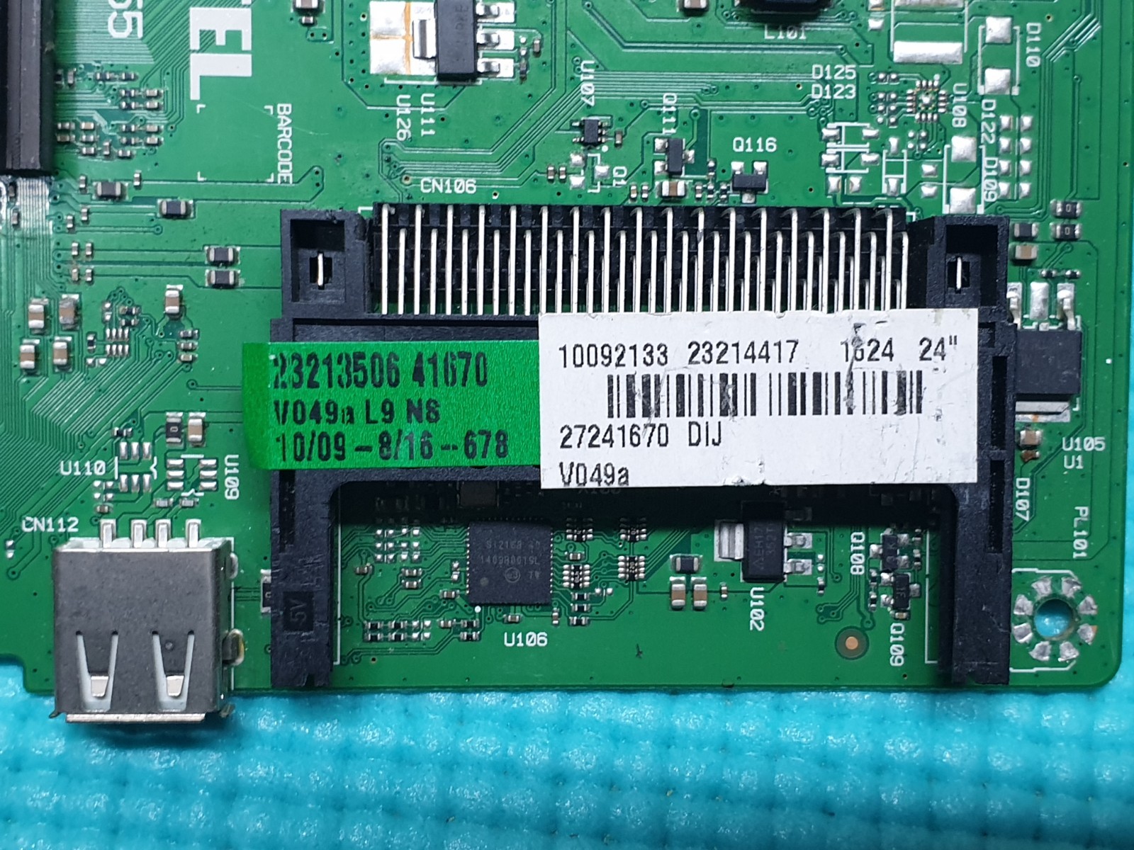 MAIN BOARD MB LAURUS PH24DVDLEDT2 LED TV VESTEL 17MB55 23214417 SCREEN:V236BJ1 - Image 3