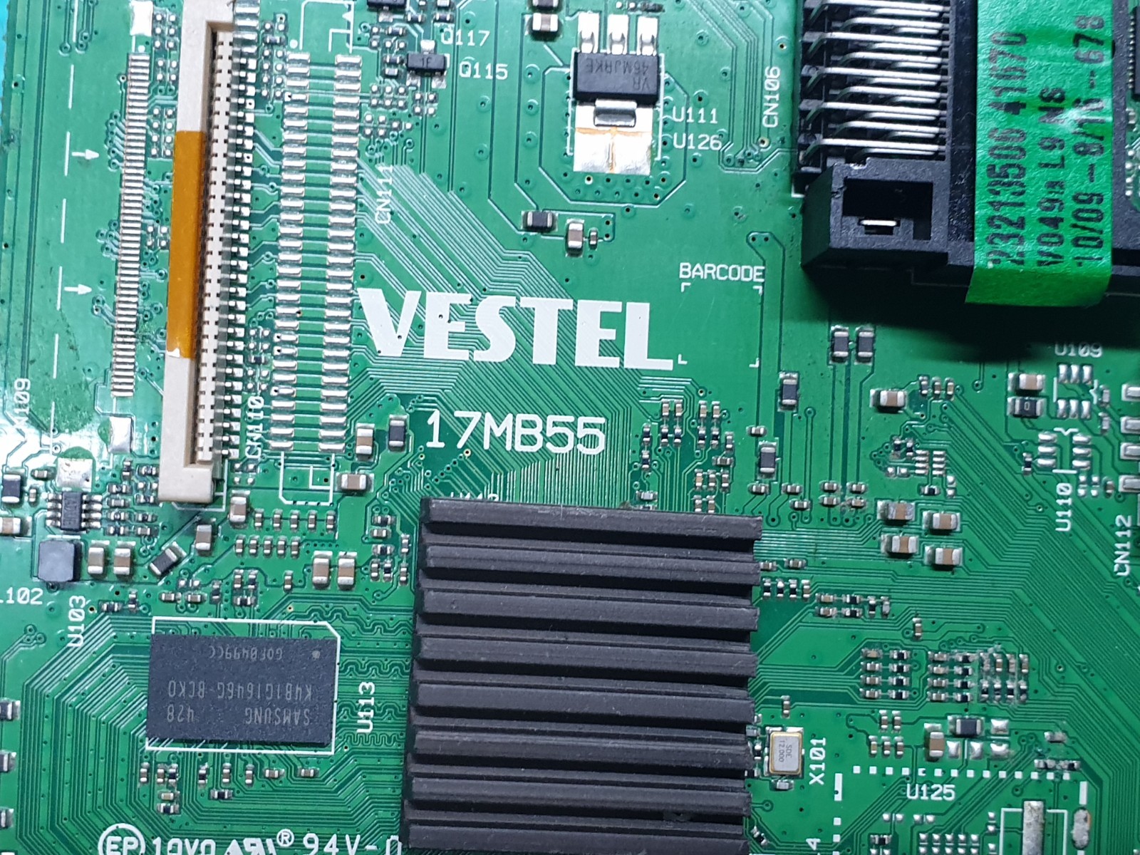 MAIN BOARD MB LAURUS PH24DVDLEDT2 LED TV VESTEL 17MB55 23214417 SCREEN:V236BJ1 - Image 4