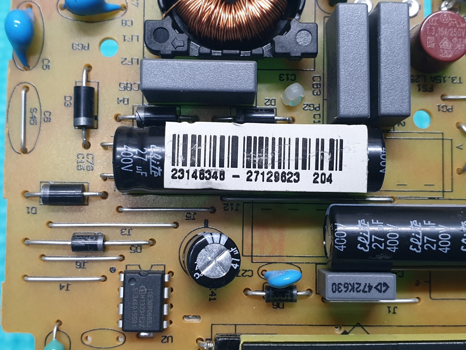 POWER SUPPLY PSU FOR DIGIHOME 20265HDLEDDVD TV VESTEL 17IPS61-3 160913 23148348 - Image 7