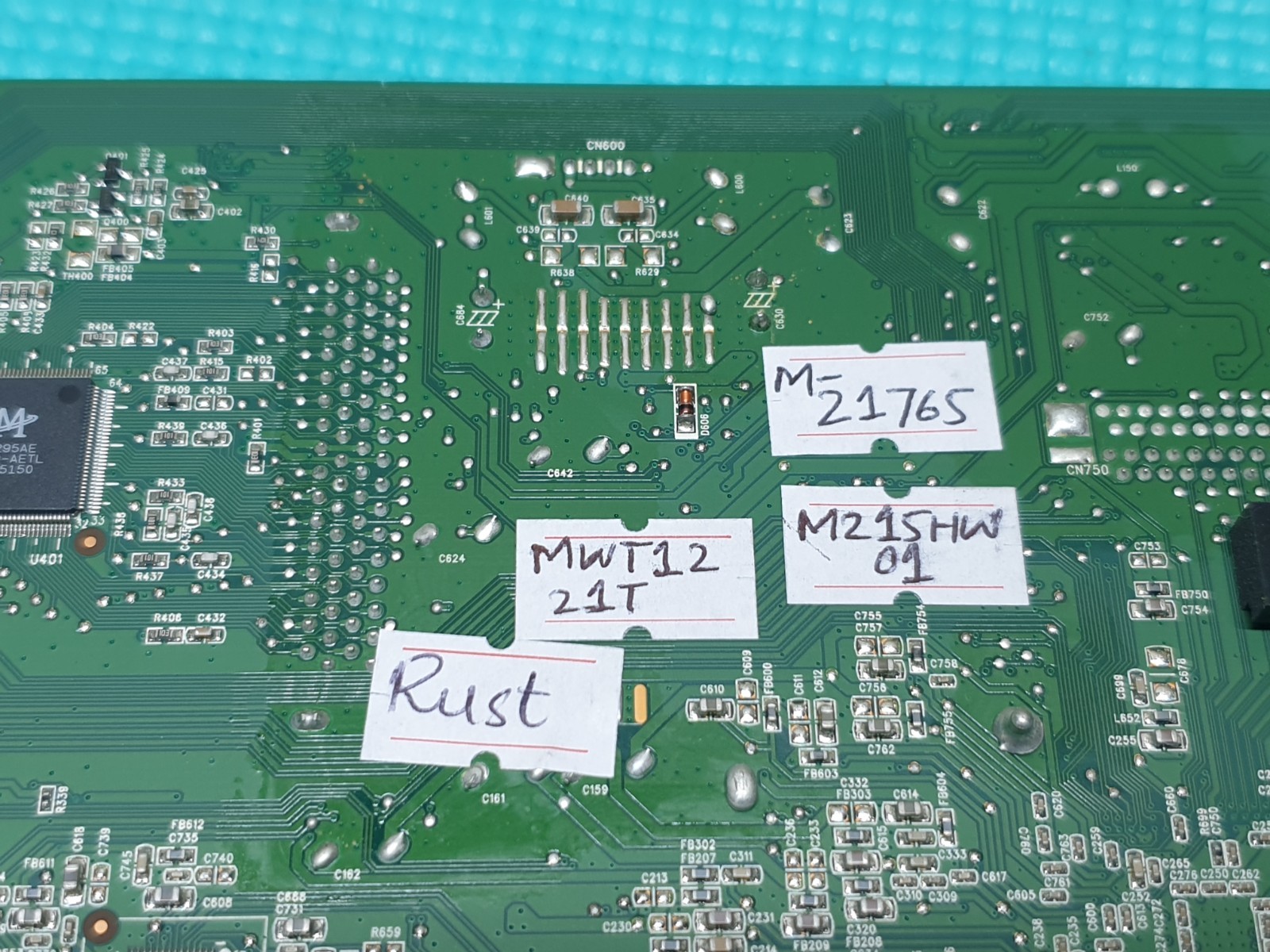 MAIN AV BOARD MB DGM MWT1221T LCD TV E243951 1647740M0924 SCREEN:M215HW01 - Image 9