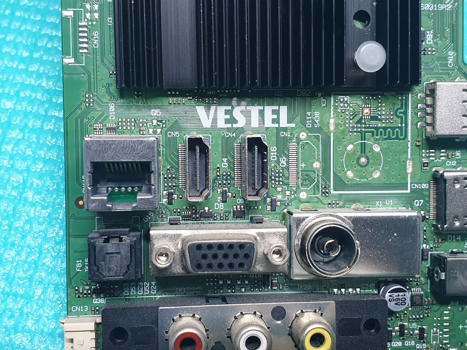 MAIN AV BOARD MB JVC LT-50C800 50" LED TV 17MB230 23644357 SCREEN:CC500PV5D - Image 4