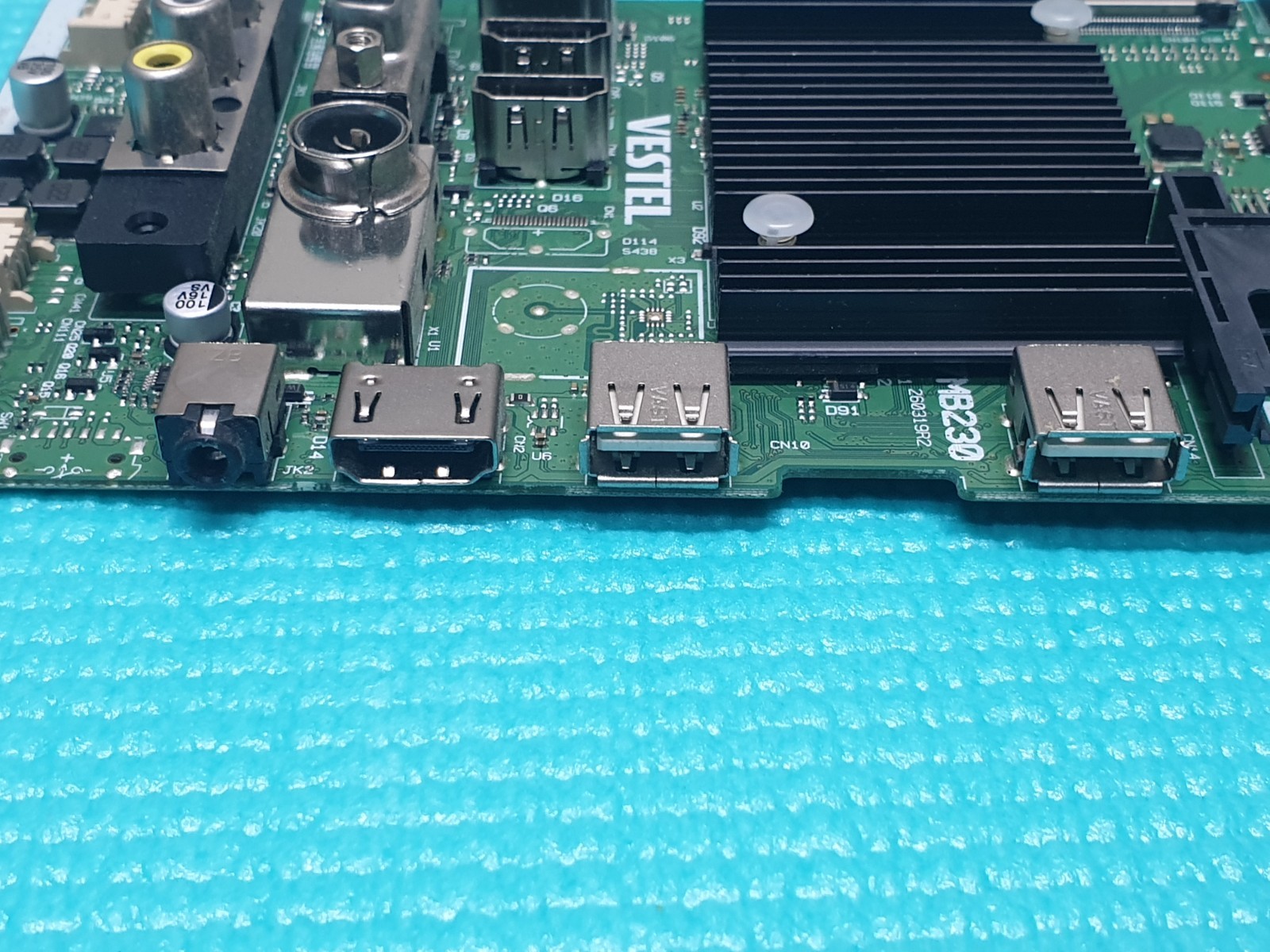 MAIN AV BOARD MB JVC LT-50C800 50" LED TV 17MB230 23644357 SCREEN:CC500PV5D - Image 7