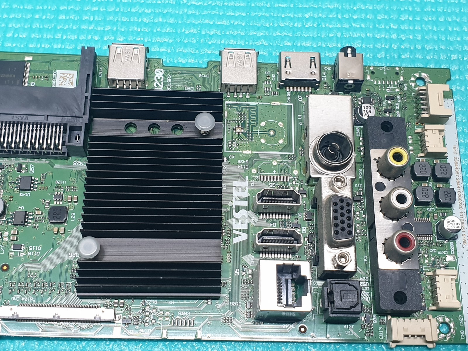 MAIN AV BOARD MB JVC LT-50C800 50" LED TV 17MB230 23644357 SCREEN:CC500PV5D - Image 8