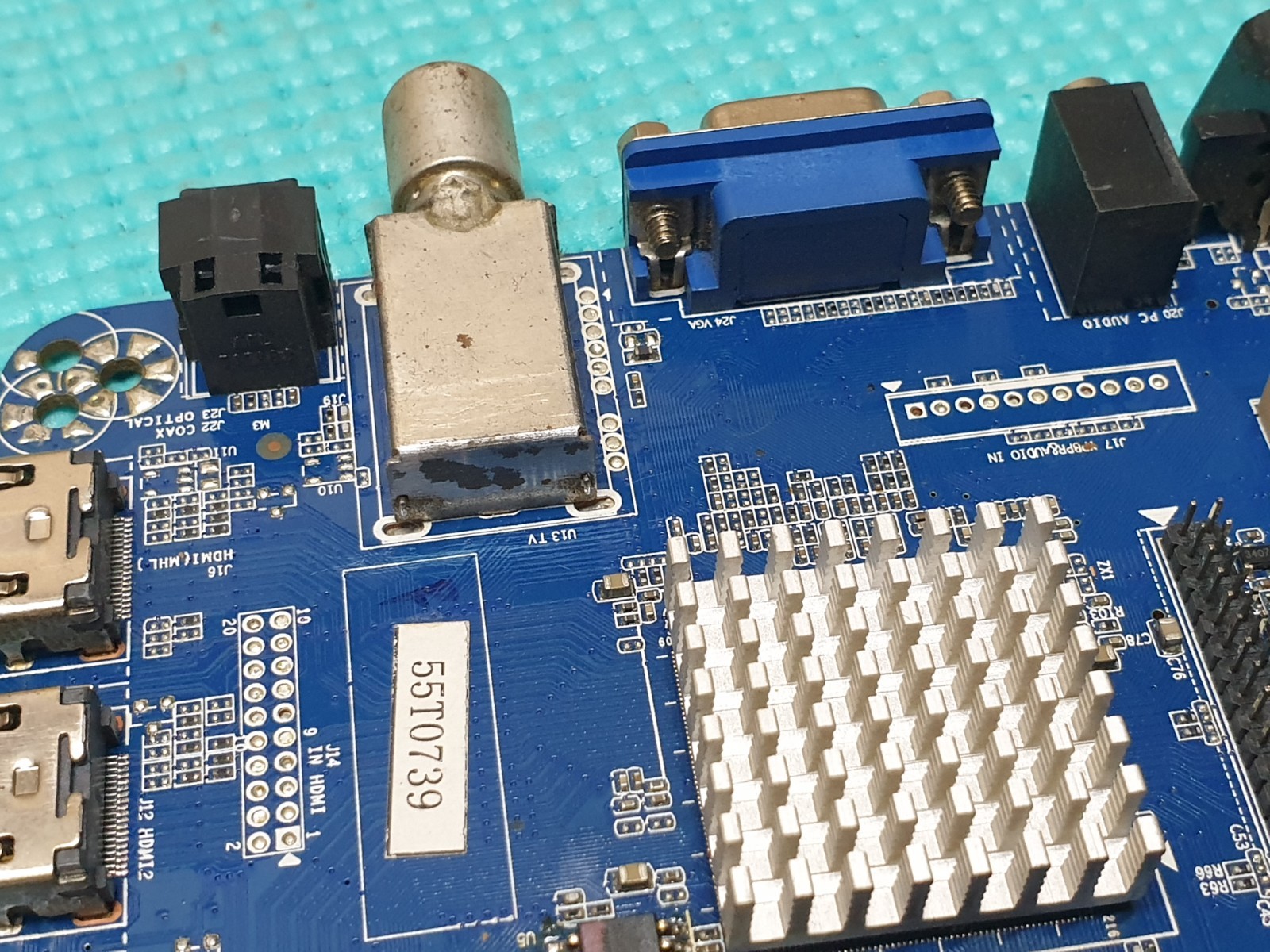 MAIN AV BOARD MB CELLO C32227DVB-LED TV CV9203H-A42 SNCB06 15 SCREEN:ST3151A04-8 - Image 4