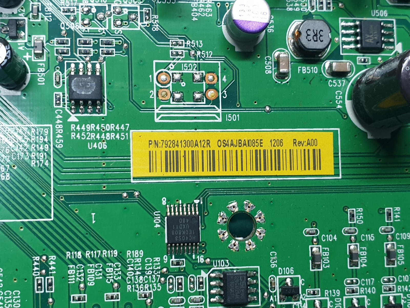 MAIN AV BOARD MB FOR DELL U2410F 24" LCD MONITOR 792841300A12R - Image 2