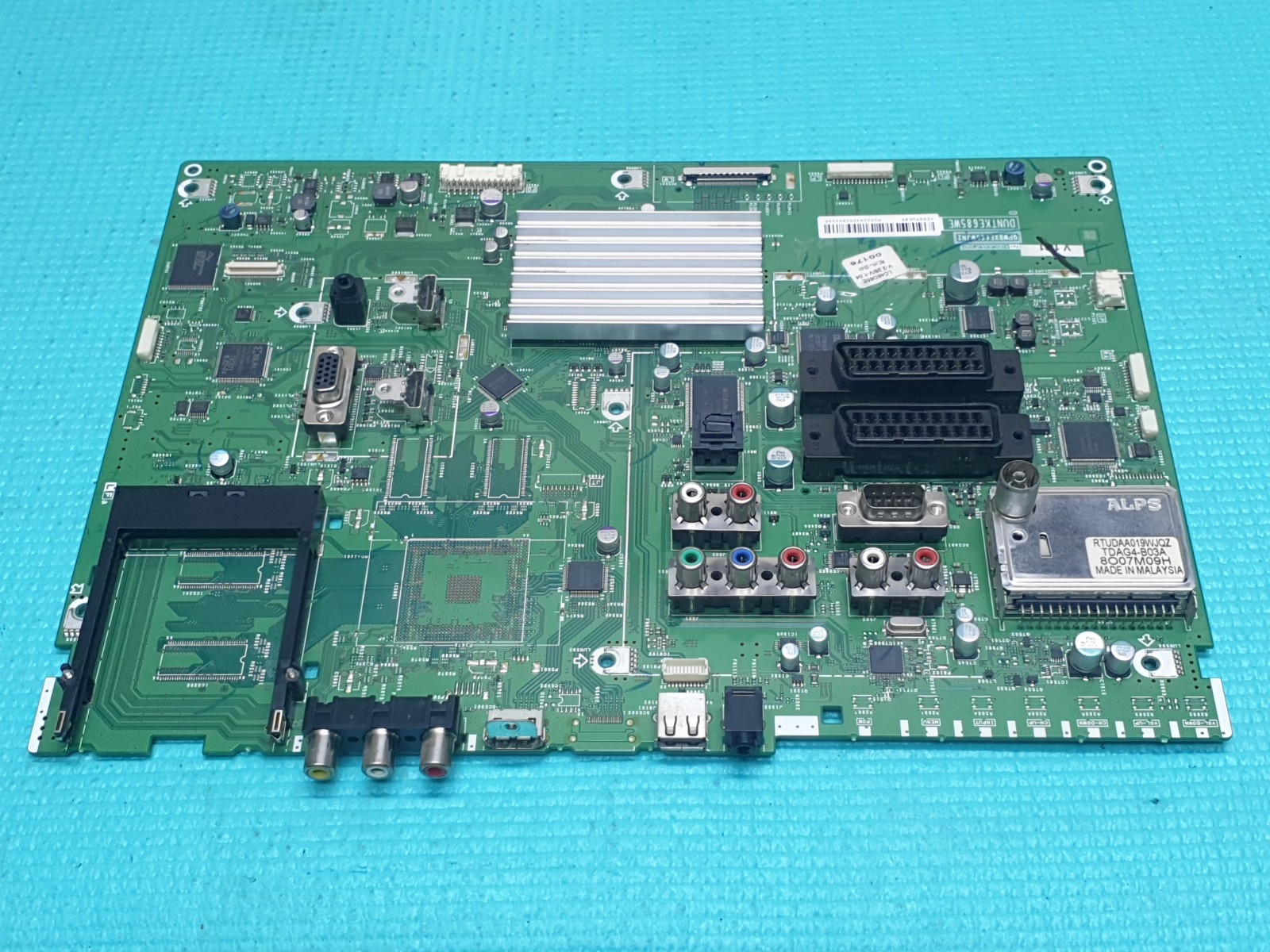 MAIN AV BOARD MB SHARP LC-46D65E TV KE685WE05 DUNTKE685WE SCREEN:LK460D3LW6AY