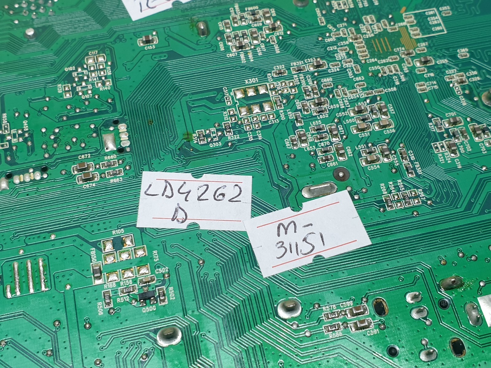 MAIN AV BOARD MB GOODMANS LD4262D LCD TV 715T2913-3 1407507M0144 SCREEN:V420H1 - Image 5