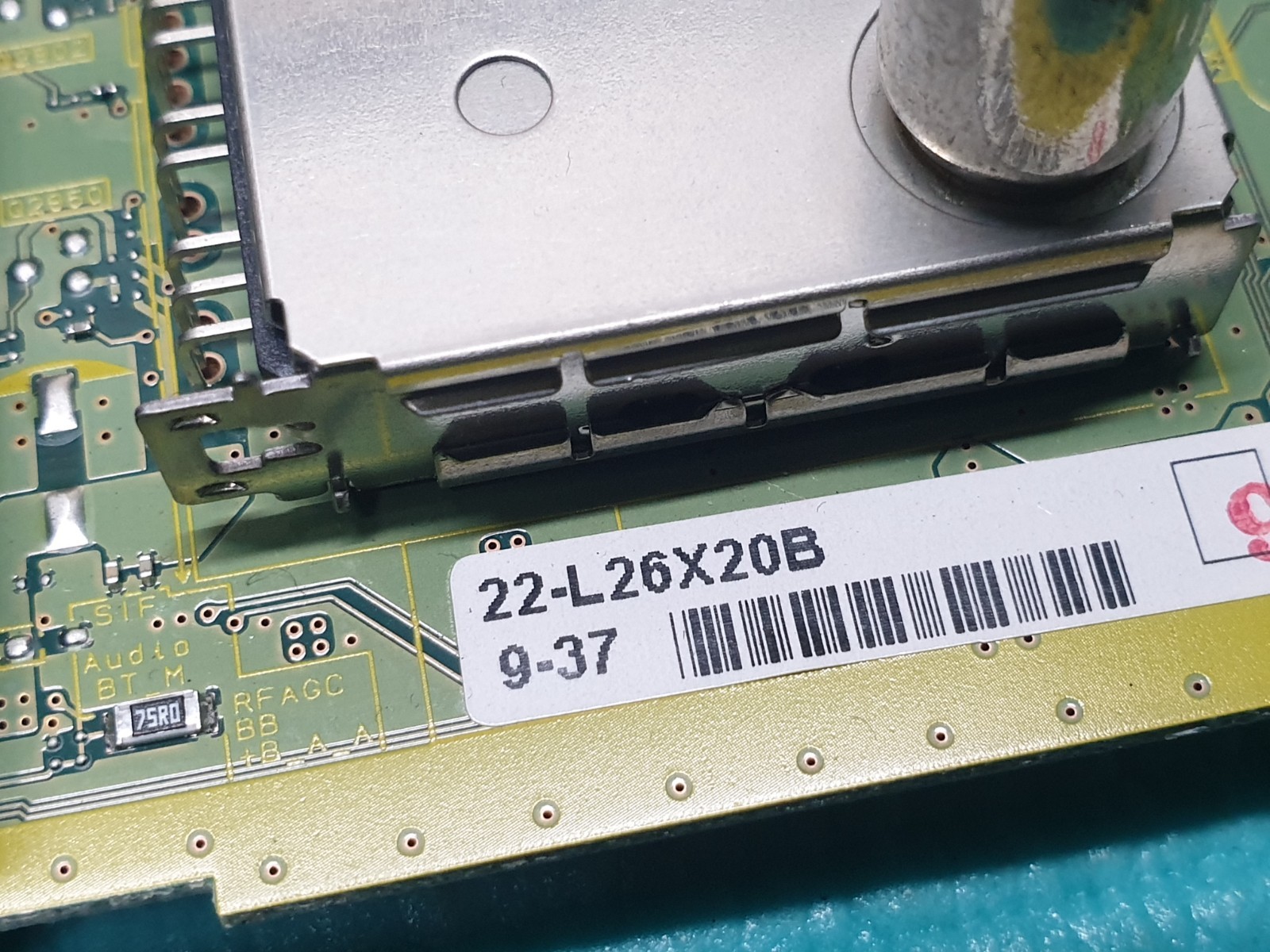 MAIN AV BOARD MB PANASONIC TX-L26X20B 26" LCD TV TNP0EA017 9A SCREEN:T260XW05 - Image 3
